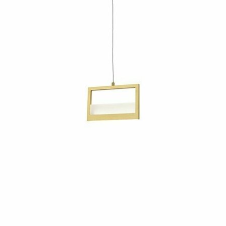 KUZCO LIGHTING Ratio Brushed Brass Pendants PD31408-BB